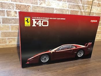Amazon | 京商 1/12 F40 フェラーリ レッド | ミニカー・ダイ